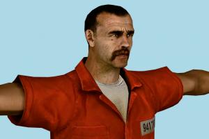 Hostage Man DR1, hostage, man, male, people, human, character